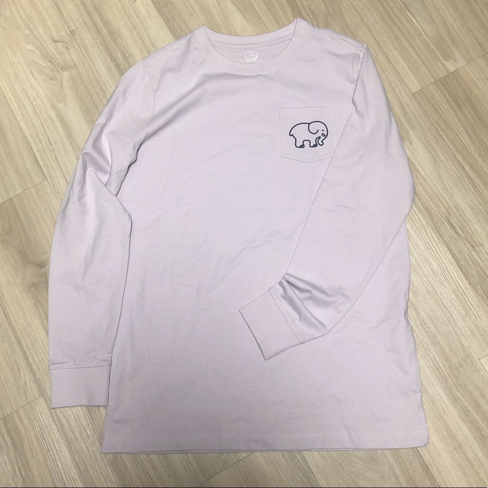 NWOT ivory Ella long sleeve shirt